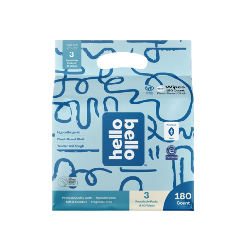 Baby Wipes - 180 Count | Hello Bello