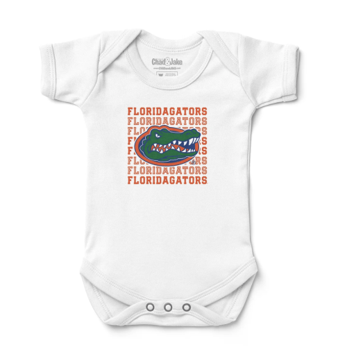 Florida Gators Retro Bodysuit - White 6-12 Months
