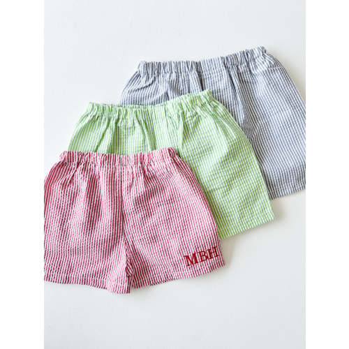 Seersucker Boxer | Baby Blue