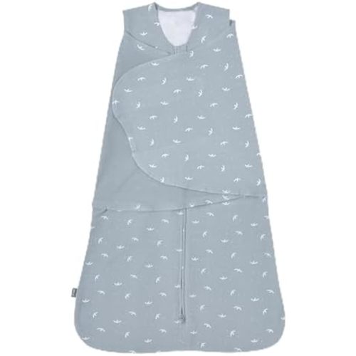 HALO SleepSack Swaddle | Cotton | 1.5 TOG | 68-75°F | 6-12 lbs |Birds