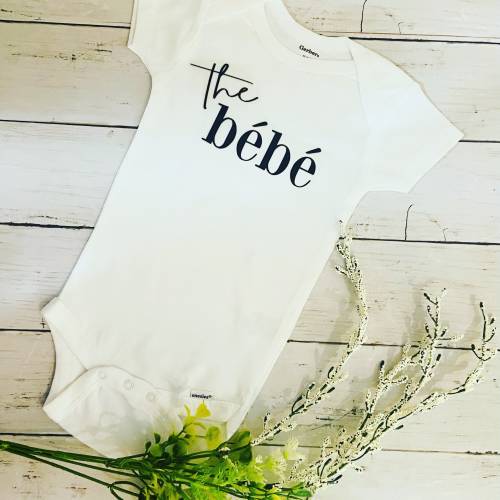 The Bebe Onesie | Schitts Creek Onesie | Funny Baby Bodysuit | Baby Shower Onesie | Cute Baby Onesie |