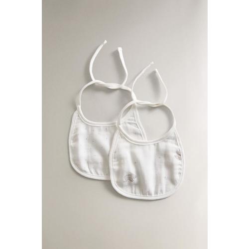 CHILDREN'S ELEPHANT BIB (SET OF 2)