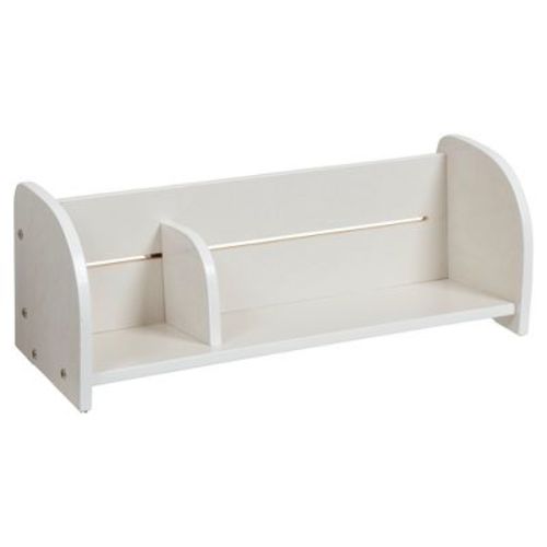 ECR4Kids Adjustable Forward-Facing Tabletop Book Display, Children's Furniture, White Wash