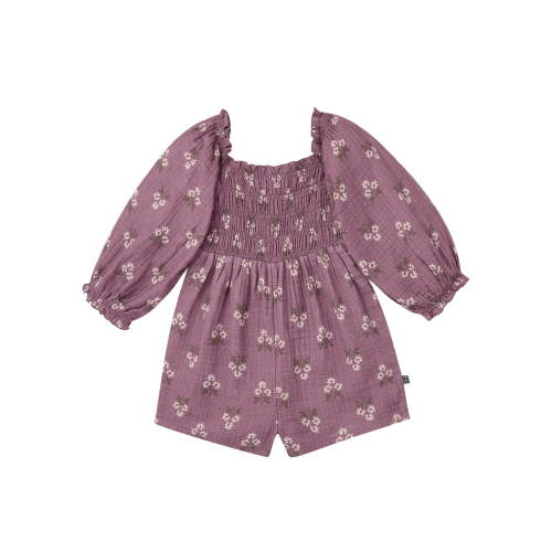 Modern Moments by Gerber Toddler Girl Smocked Romper, Sizes 12 Months - 5T