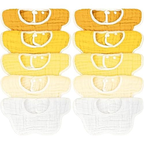 Baby Bibs Muslin Drool Teething Drooling Bibs for Baby Girl Boy Muslin Cotton