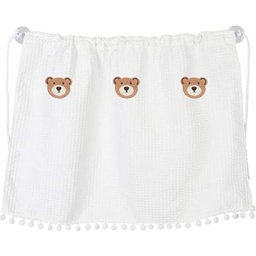 Car Side Window Sun Shade, Cute Blackout Car Window Shade Privacy Curtain for Baby, Automative UV Protection Window Shades with Suction Cup for Back Seat (Three Bears)