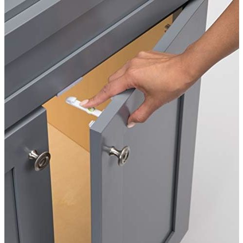 Safety 1st Adhesive Cabinet Latch, 12 Piece, One Size