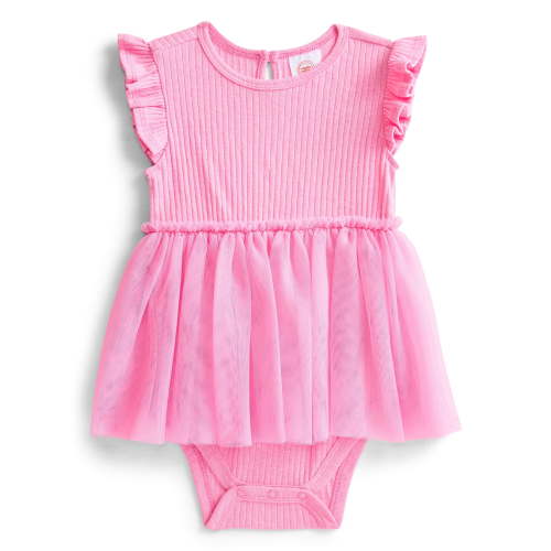 Wonder Nation Baby Girls Tulle Dress, Sizes 0/3M-24M