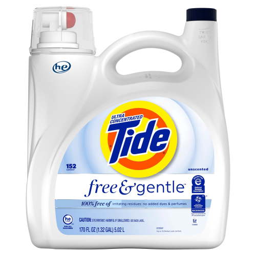 Tide Free & Gentle Liquid Laundry Detergent