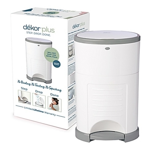 Dékor® Plus Hands-Free Diaper Pail in