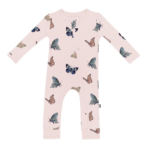 KYTE BABY Infant and Toddler Dual Zipper Romper, Ultra-Soft Rayon Made From Bamboo Sleeper, Boys and Girls Pajamas