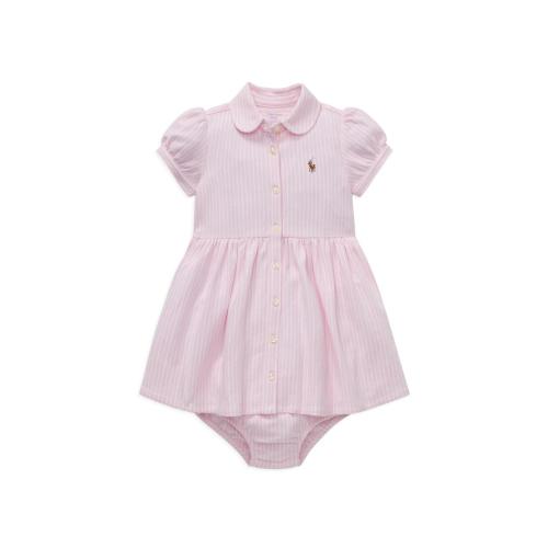 Polo Ralph Lauren Baby Girl's 2-Piece Oxford Shirtdress & Bloomers Set | Saks Fifth Avenue