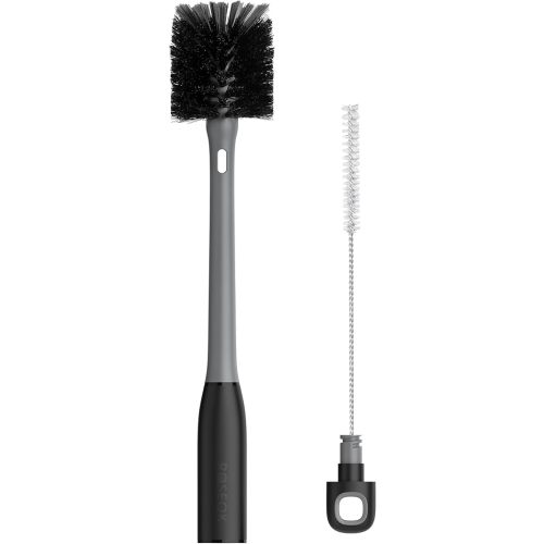 2 in 1 Bottle Brush with Straw Cleaner Brush, Water Bottle Brush
