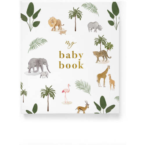 My Baby Book - Baby Memory Book - Jungle