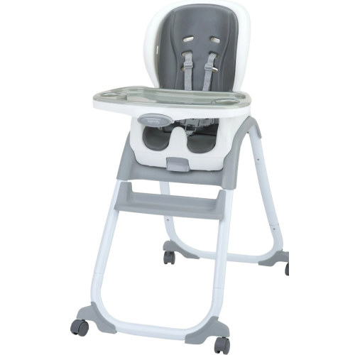 Ingenuity SmartClean Trio Elite 3-in-1 Convertible Baby High Chair, Toddler Chair, and Dining Booster Seat, For Ages 6 Months and Up, Unisex - Slate