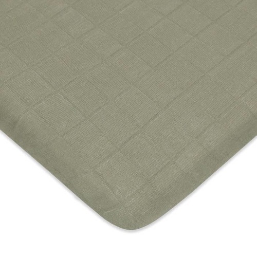 Muslin All-Stages Midi Crib Sheet
