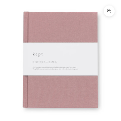 Kept Collection Baby Book