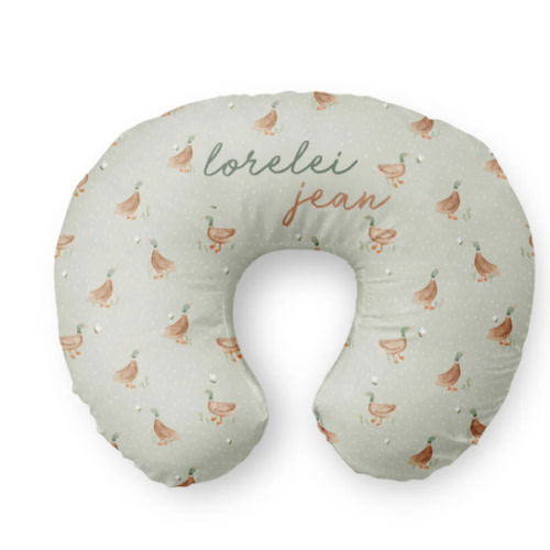 Personalized Nursing Pillow Covers | Lucky Ducky