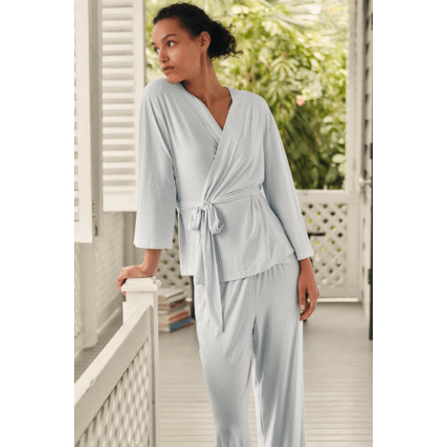 LAKE | Women | DreamModal® Pajamas | Fog Maternity Kimono Bundle