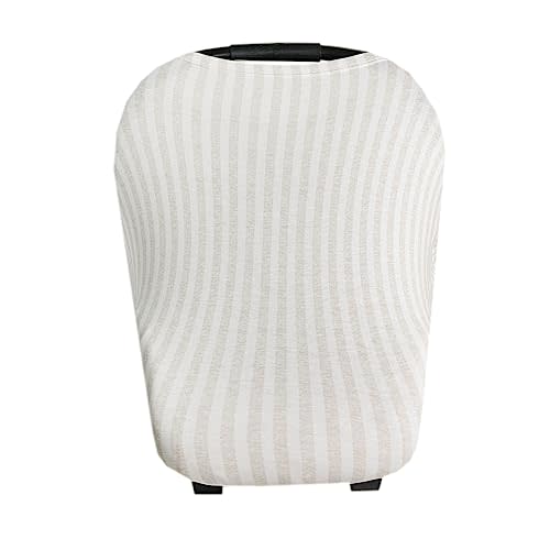 Copper Pearl Multi-Use Cover: Car Seat Covers, Nursing Cover, and Stroller Cover for Sun - Stretchy Fabric, All-Season Use, Stylish Designs, Easy Access for Moms - Coastal