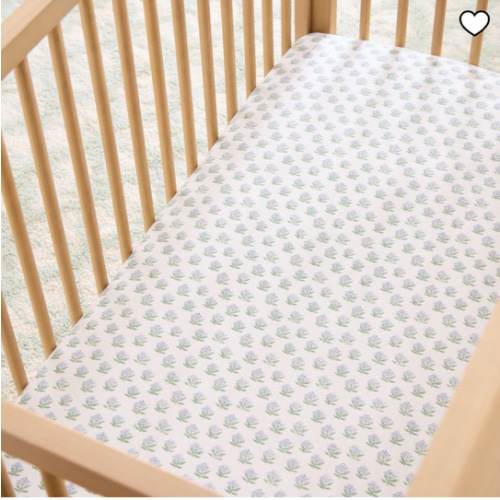 Begonia Crib Sheet