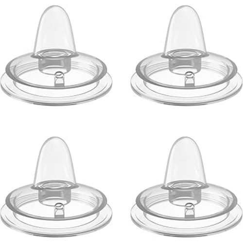Sippy Spout Nipples for Philips Avent Baby Bottles, Natural Trainer Sippy Cup My Grippy Spout Sippy Cup and Natural Trainer Sippy Cup, Soft 100% Silicone Sippy Spout Nipples (Sippy Nipple)
