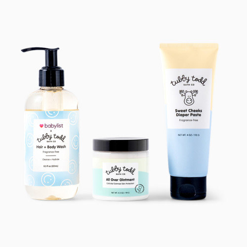 Tubby Todd Tubby Todd x Babylist Baby’s Skincare Essentials Gift Set - Fragrance Free