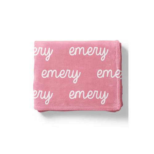 Personalized Color Blanket | Plush Pastels