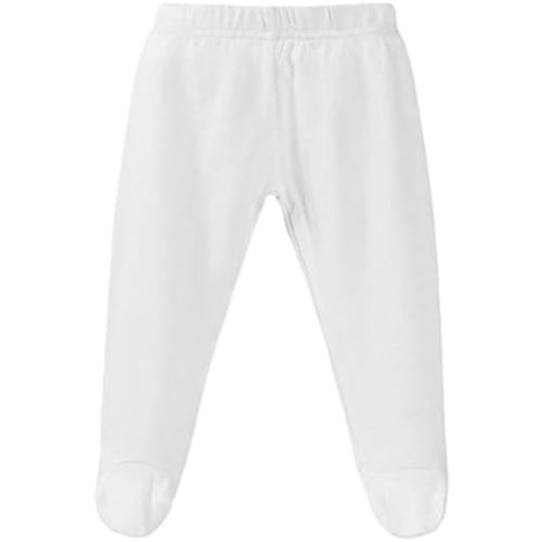 Leggings for Baby Cotton Toddler Footed Slim Fit Elastic Waist Trousers Solid Color Outdoor Sports Casual Comfort Pants