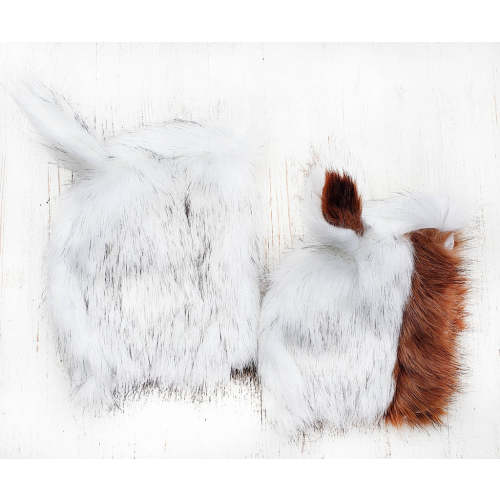 Fur Hat – Olive and Cradle