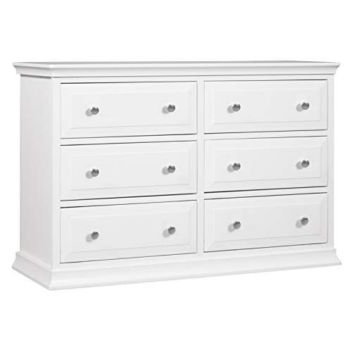 Davinci Signature 6-Drawer Double Dresser in White