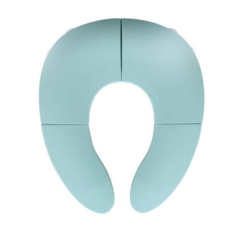 Nuby Foldable Travel Potty Seat with Bag for Toddlers, Aqua