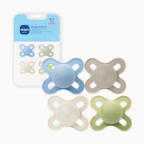 MAM Original Start Matte Newborn Baby Pacifier 0-3 Months (4 Pack)