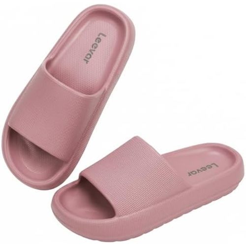Cloud Slides for Women and Men - Soft, Comfy, Relax Cloud Slippers, Thick Sole, Non-slip Slides for Men, Easy to Clean, Shower, Swimming, Beach, Indoor and Outdoor Slides for Men