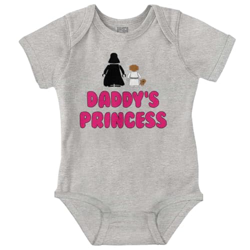 Brisco Brands Daddy's Princess Dark Galaxy Baby Bodysuit Jumper Girls