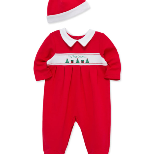 "My First Christmas" Tree & Hat (NB-9M)