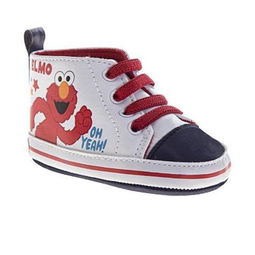 Sesame Street Elmo Infant Sneakers Cute, Comfortable, and Fun Footwear (Infant)