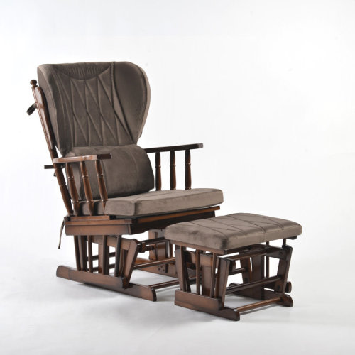 Harriet Bee Azariyah Konfor Rocking Chair And Ottoman & Reviews | Wayfair
