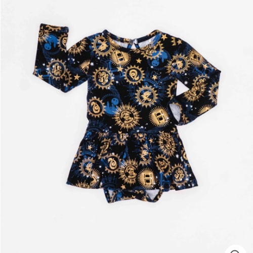 Harry Potter™ Hogwarts Night Sky Ruffle Dress