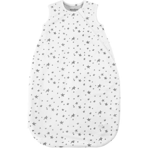 4 Season® Classic Baby Sleeping Bag, Merino Wool & Organic Cotton, Star White 0-6 Months