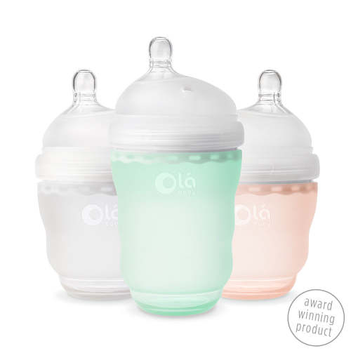 Olababy GentleBottle Silicone Baby Bottle for Breastfed Babies