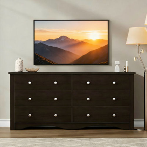 Lark Manor™ Angelynn 6-Drawer Double Dresser & Reviews | Wayfair