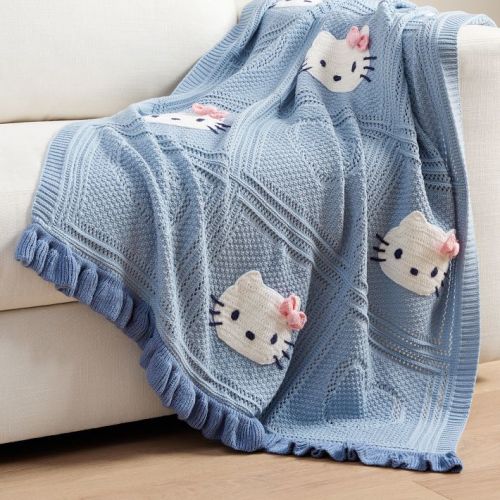 Hello Kitty® Crochet Throw