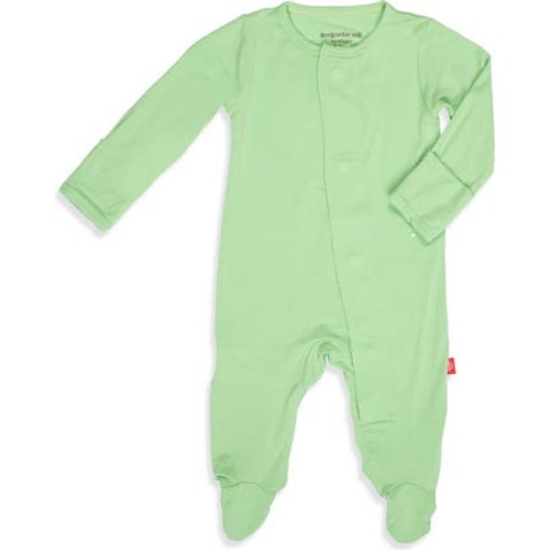 Magnetic Me Green Apple Stretch Modal Footie | Nordstromrack