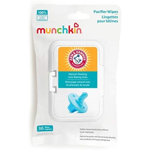 Munchkin Arm & Hammer Pacifier Wipes, 1 Pack, 36 Wipes - 36 Count (Pack of 1)