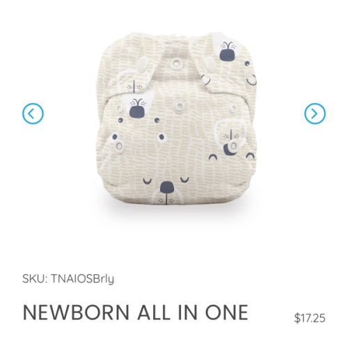 Thirsties Newborn All in One Cloth Diaper