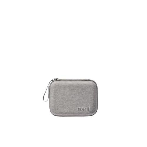Nanit Travel Case – Protective Hard Shell Carrying Case for Nanit Pro Baby Monitor and Multi-Stand Travel Accessory, Grey