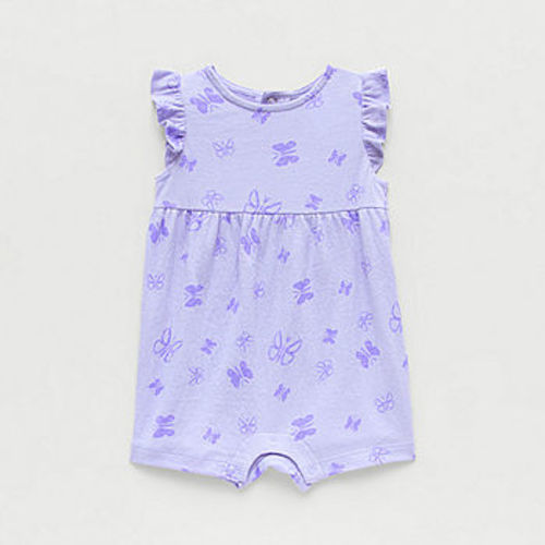 Okie Dokie Baby Girls Sleeveless Romper - JCPenney