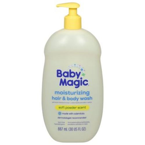 Baby Magic Moisturizing Soft Powder Scent Hair & Body Wash 30 fl oz