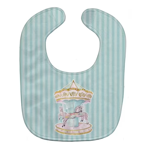 Carousel Baby Bib